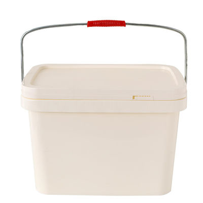 Xô nhựa hình chữ nhật 5 gallon có thể tùy chỉnh, đạt chuẩn thực phẩm