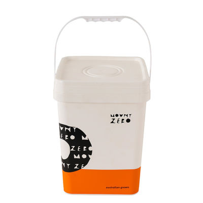Thùng vuông nhựa 2.5 gallon đựng thức ăn cho thú cưng